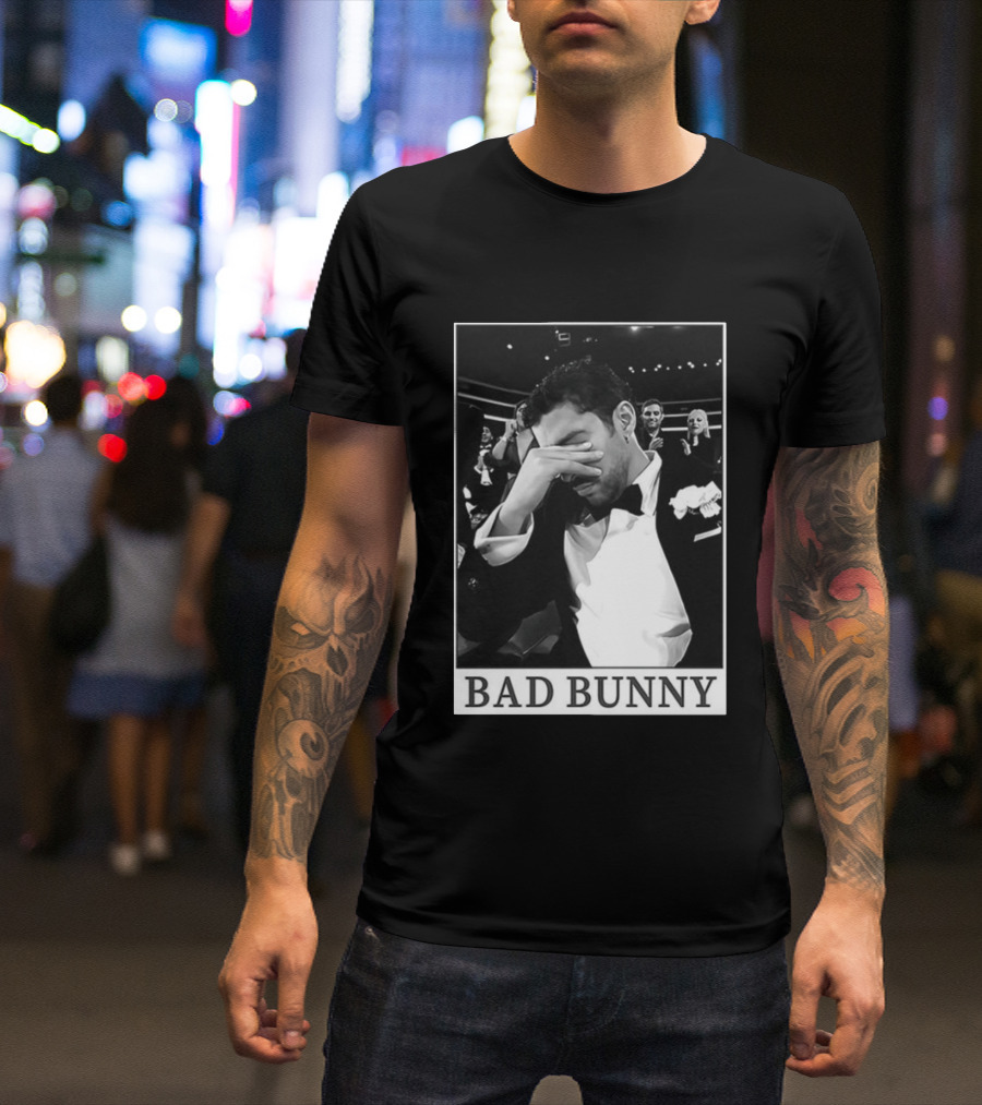 Bad Bunny Grammy 2026 Winner Album Of The Year Photo T-Shirt