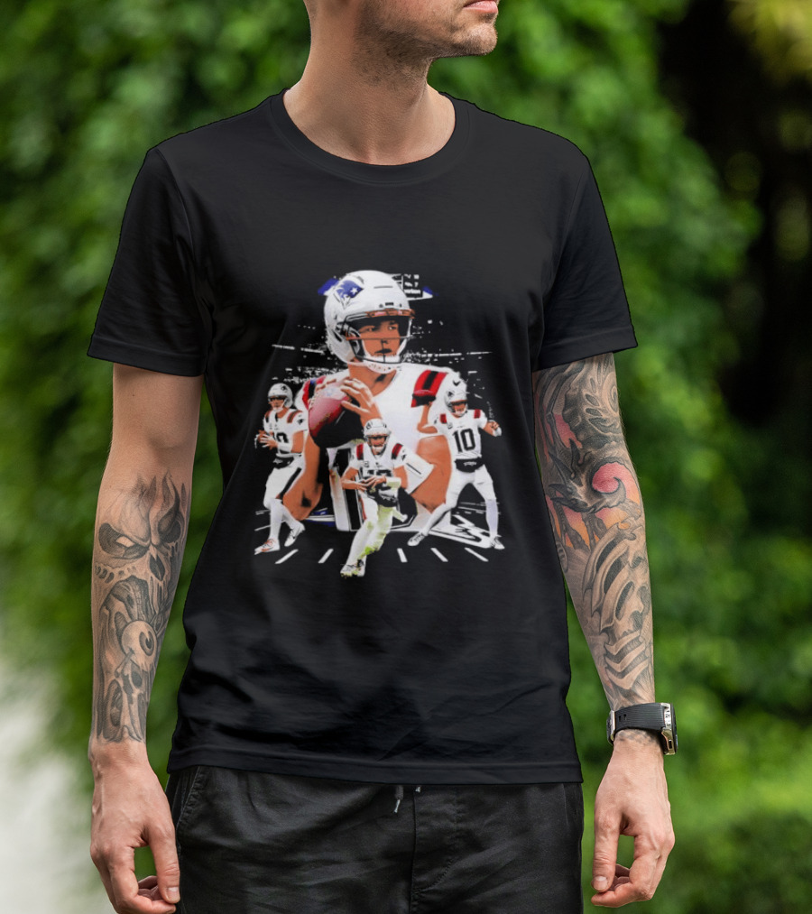 Drake Maye 2026 Highlights Football Quarterback Moments T-Shirt