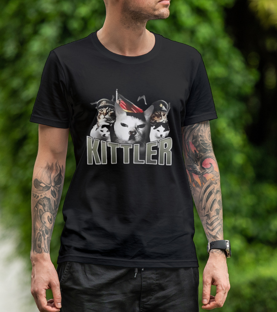 Kittler Cat Mashup T-Shirt