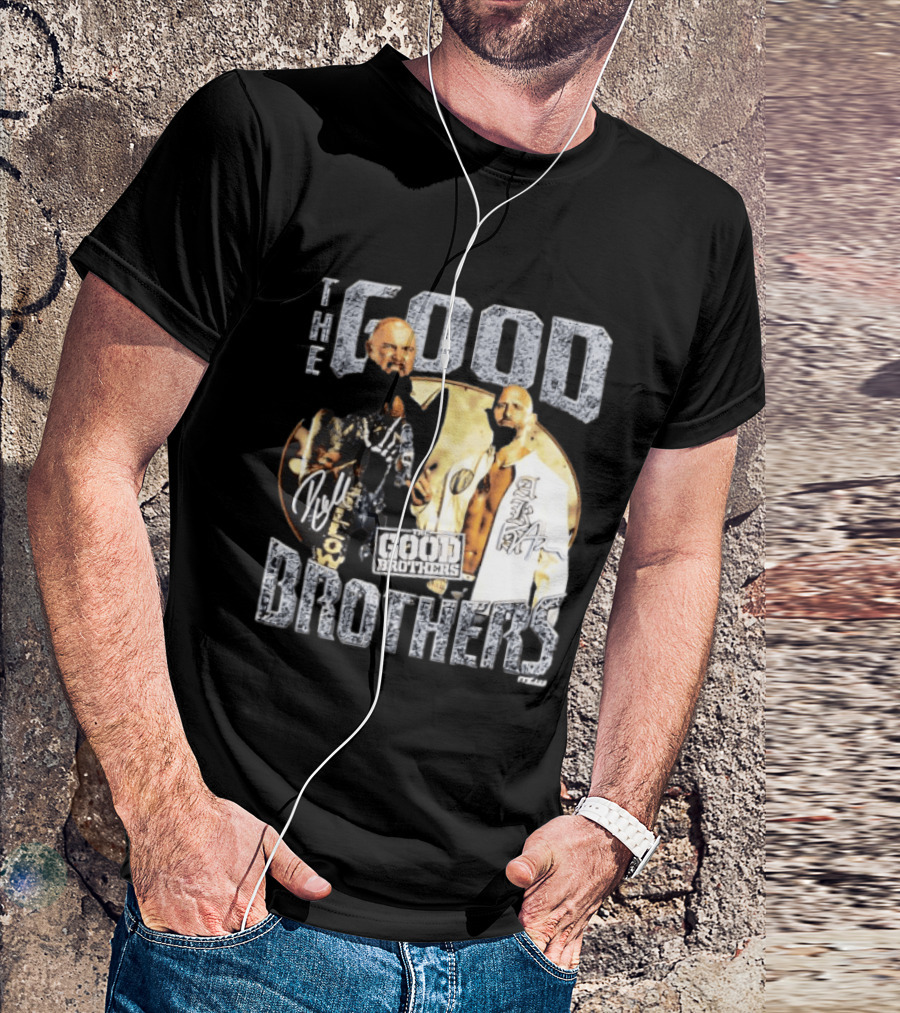 The Good Brothers Built Different Wrestling Signature Series T-Shirt