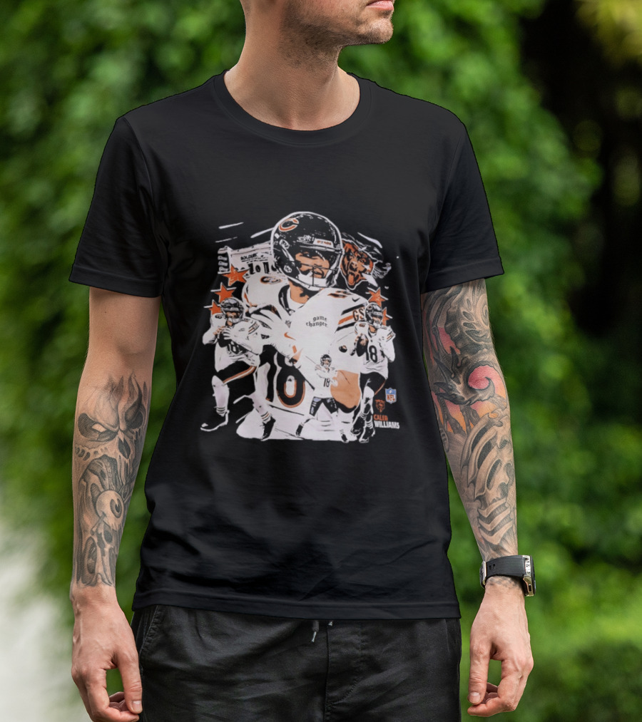 Caleb Williams Chicago Bears Game Changer NFL Soldier Field Bears T-Shirt
