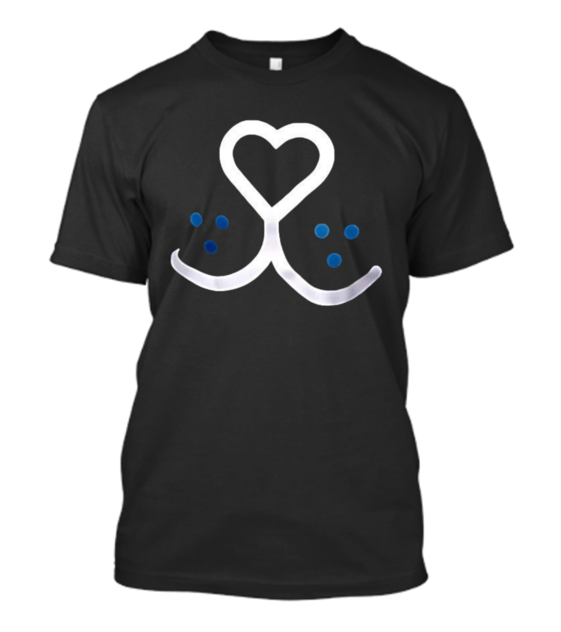 Tom Hardy Battersea Heart Symbol And Paw Prints T-Shirt