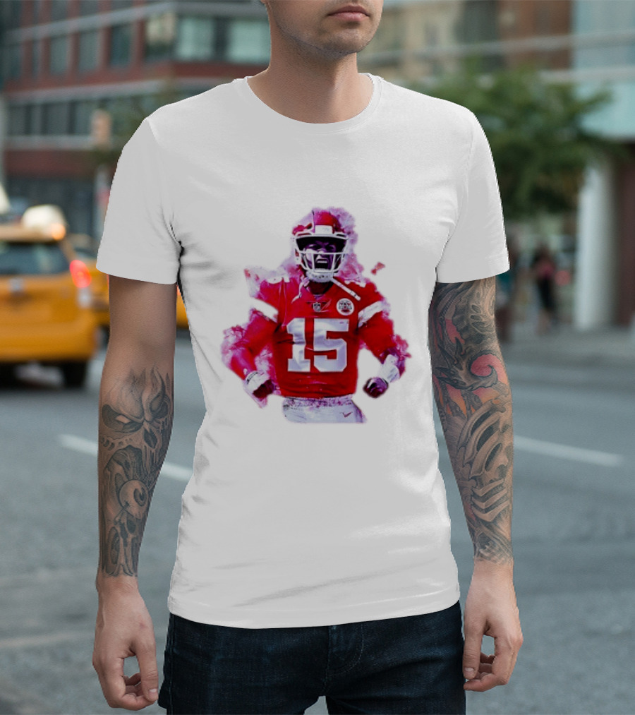 Patrick Mahomes #15 Kansas City Chiefs Football Player NFL Game Day Victory Passion T-Shirt