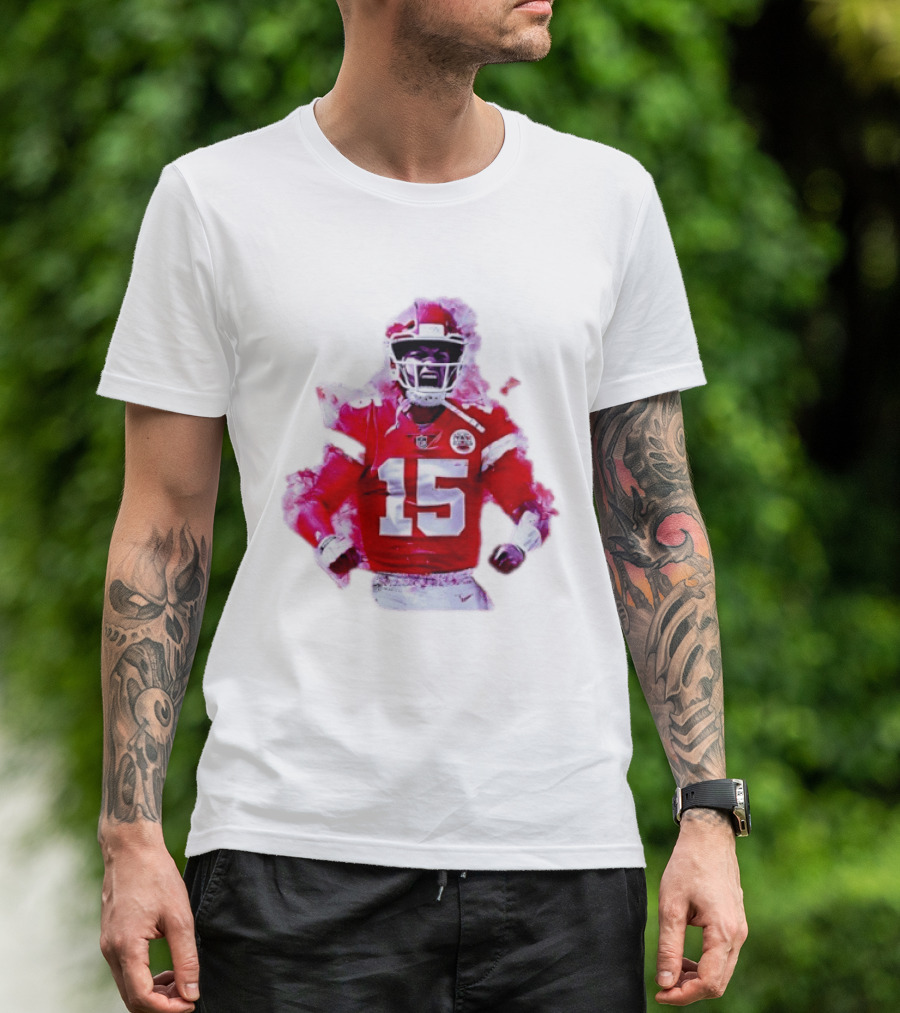 Patrick Mahomes #15 Kansas City Chiefs Football Player NFL Game Day Victory Passion T-Shirt