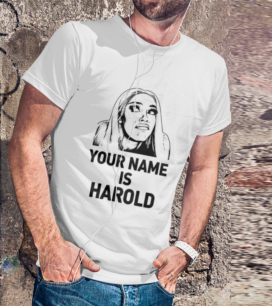 Your Name Is Harold Meme Humor T-Shirt