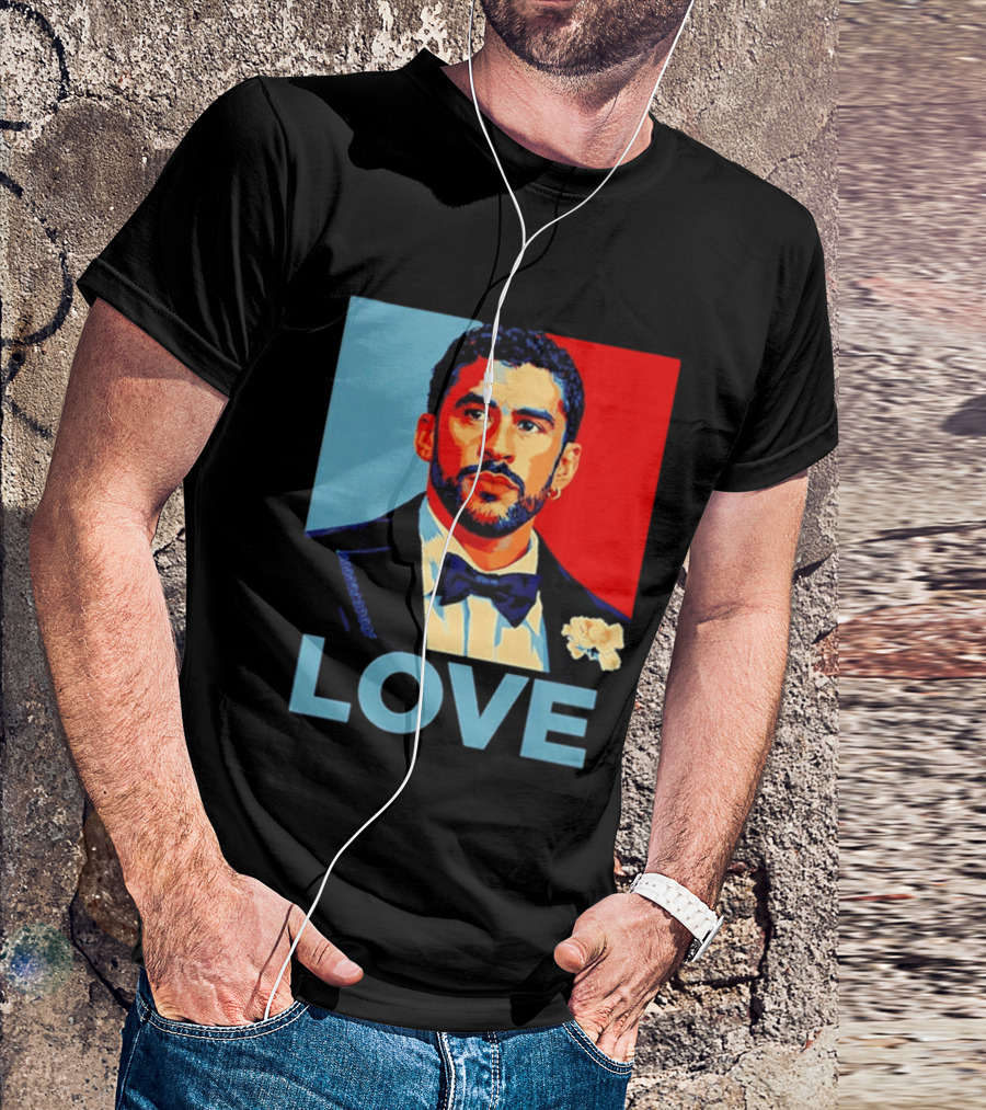 Bad Bunny LOVE Puerto Rico Super Benito T-Shirt