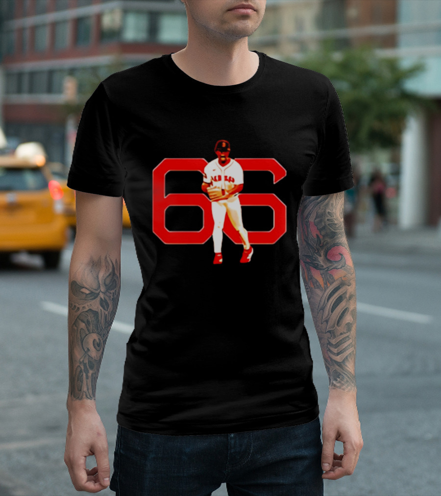 Brayan Bello Boston Red Sox 66 Bello Fit T-Shirt