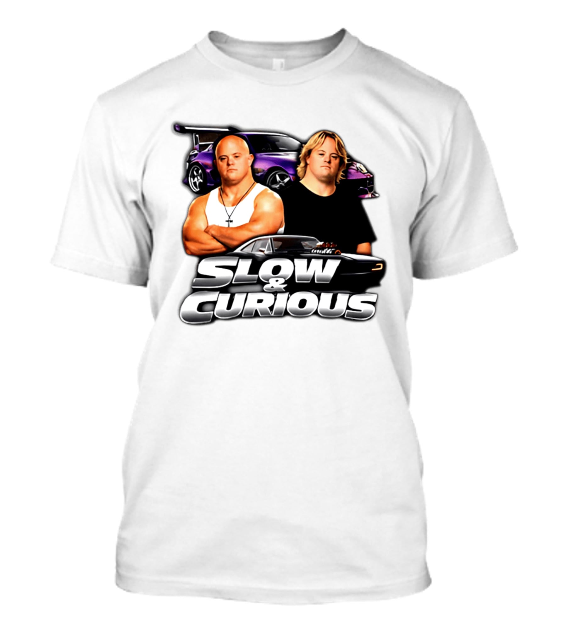 Slow & Curious Racing Down Syndrome Awareness T-Shirt