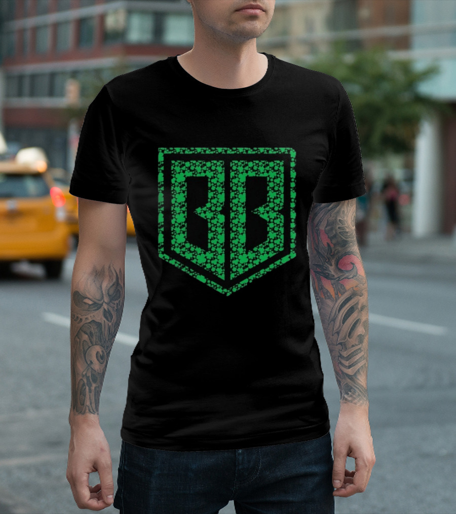 Bunker Branding Co. BB Clover St Patrick's Day T-Shirt