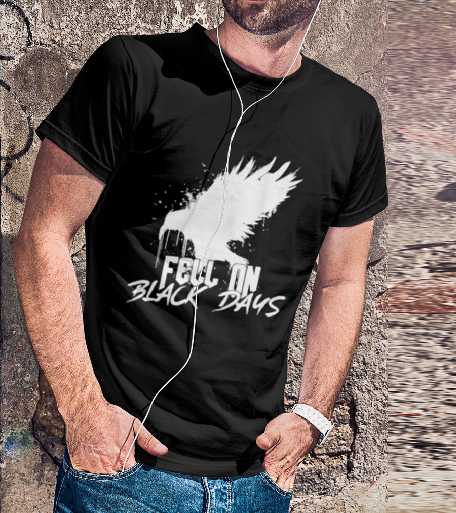 Fell On Black Days Raven Bird T-Shirt