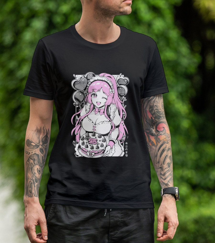 Gamer Supps Waifu Birthday Girl 10th Anniversary Celebration T-Shirt