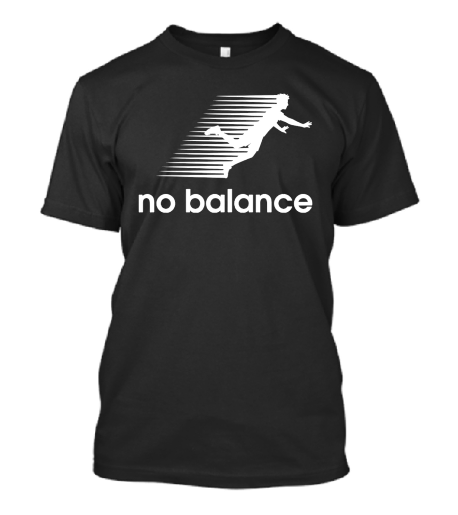 No Balance Soccer Player Speed Line Motion 26 T-Shirt