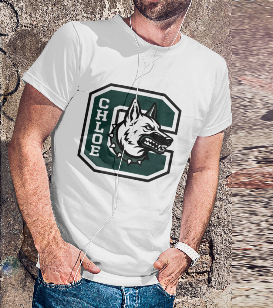 CHLOE C Microdots Dog T-Shirt