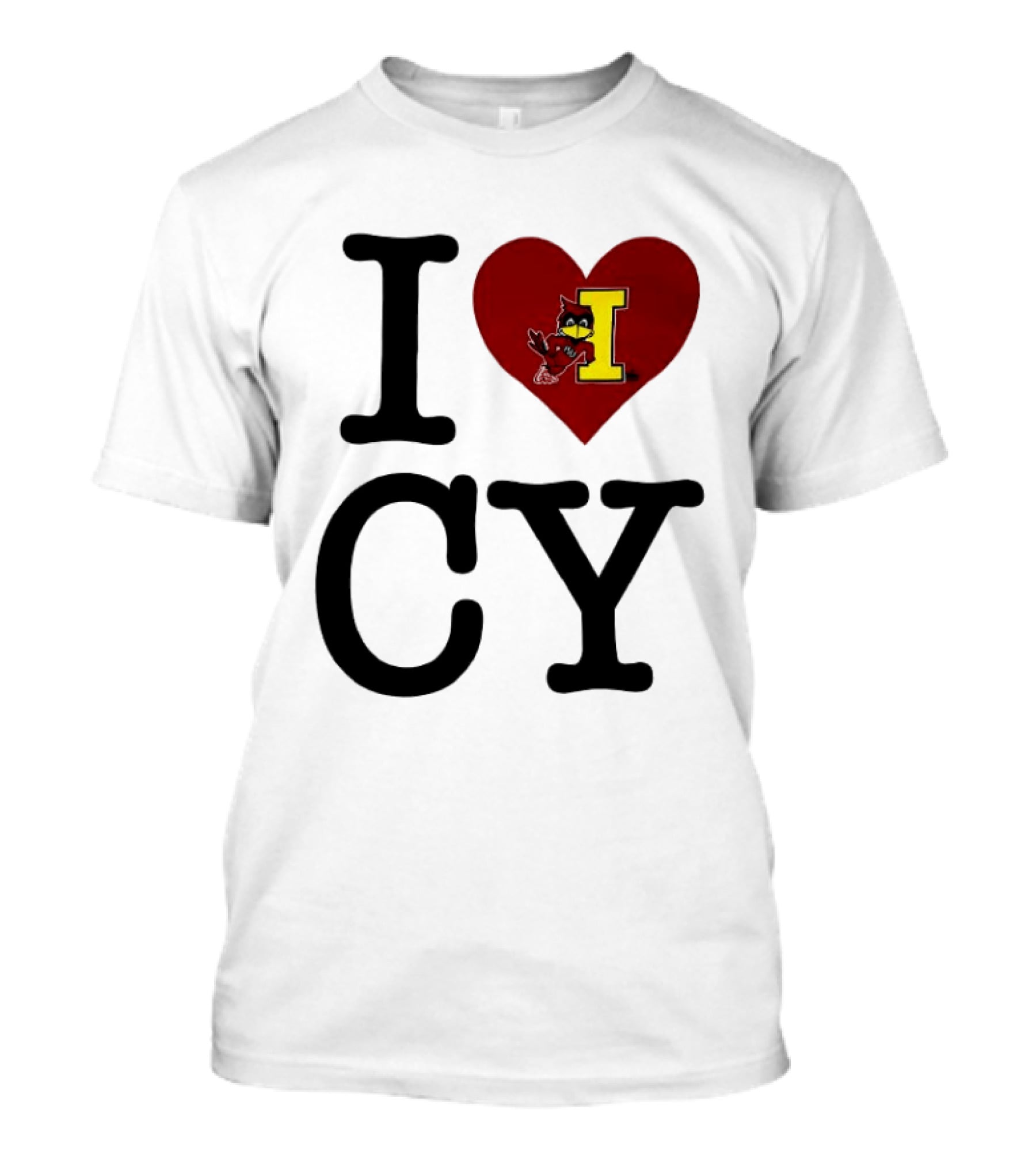 Iowa State Cyclones I Heart CY T-Shirt