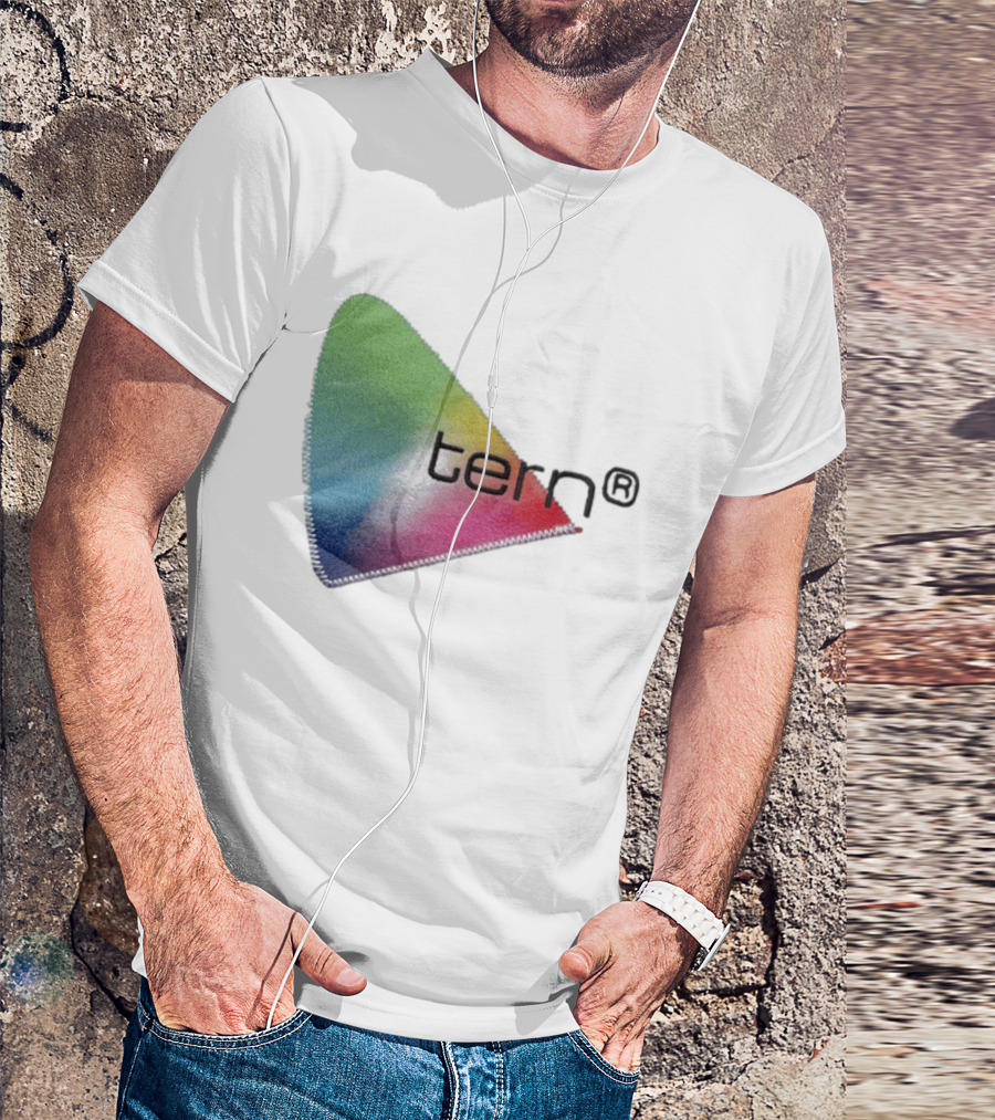 Tern Colorspace Multicolor Trademark Gradient Patch T-Shirt