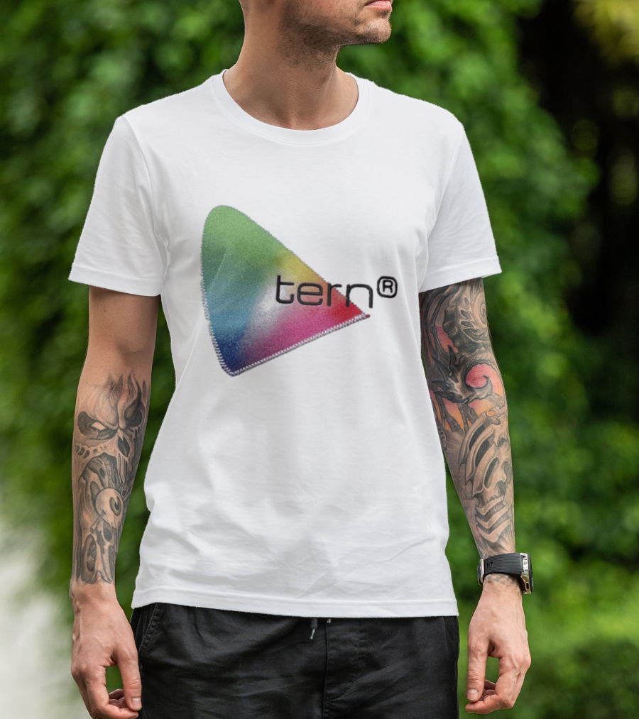 Tern Colorspace Multicolor Trademark Gradient Patch T-Shirt