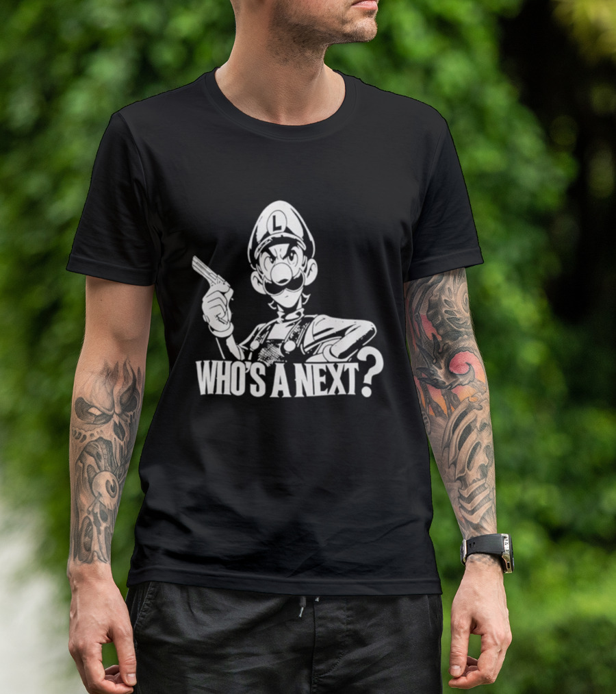 Super Luigi Who's A Next? T-Shirt