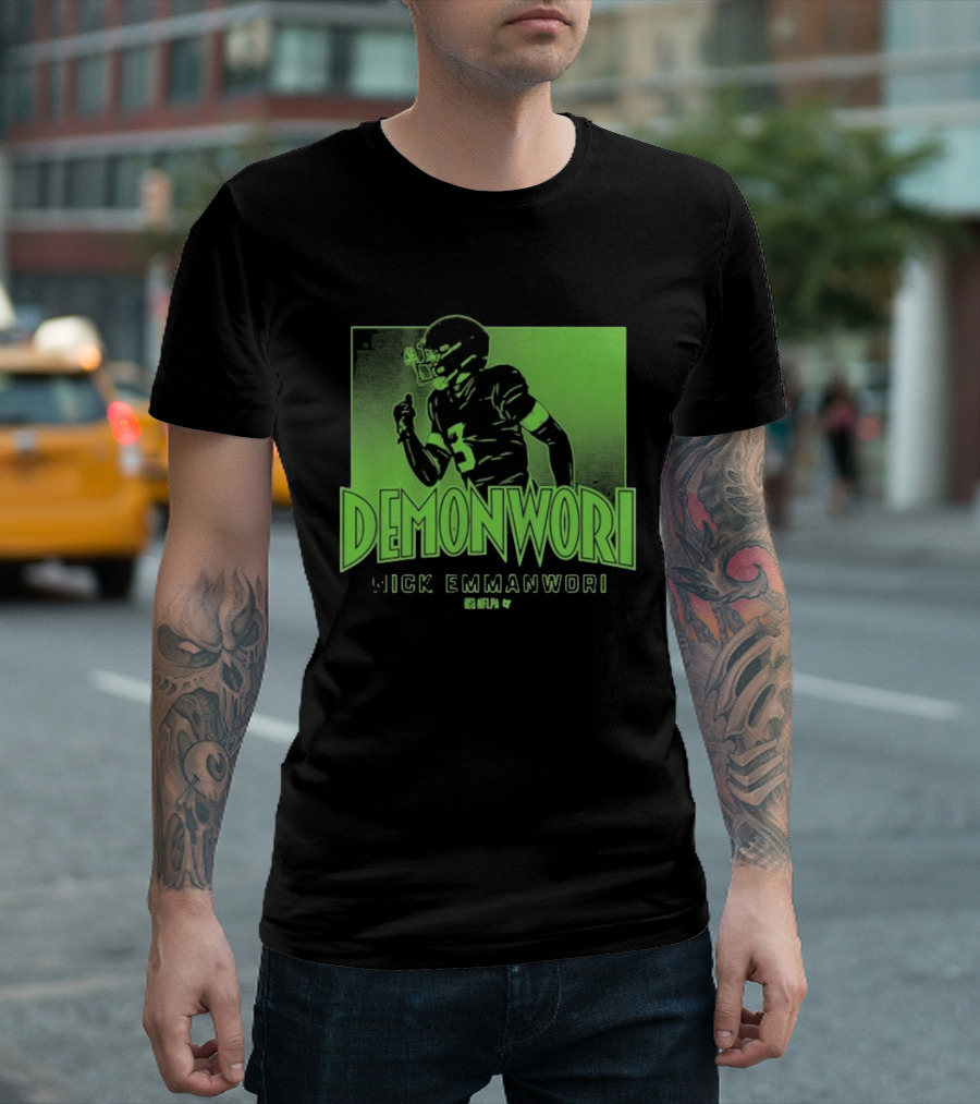 Nick Emmanwori Demonwori Seattle Seahawks Snell 14 T-Shirt