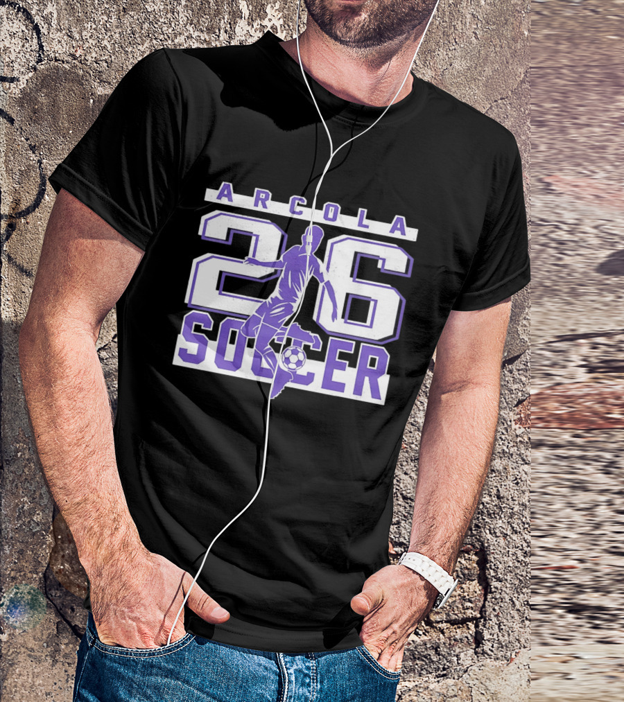 Arcola 26 Soccer Purple Riders 2026 T-Shirt