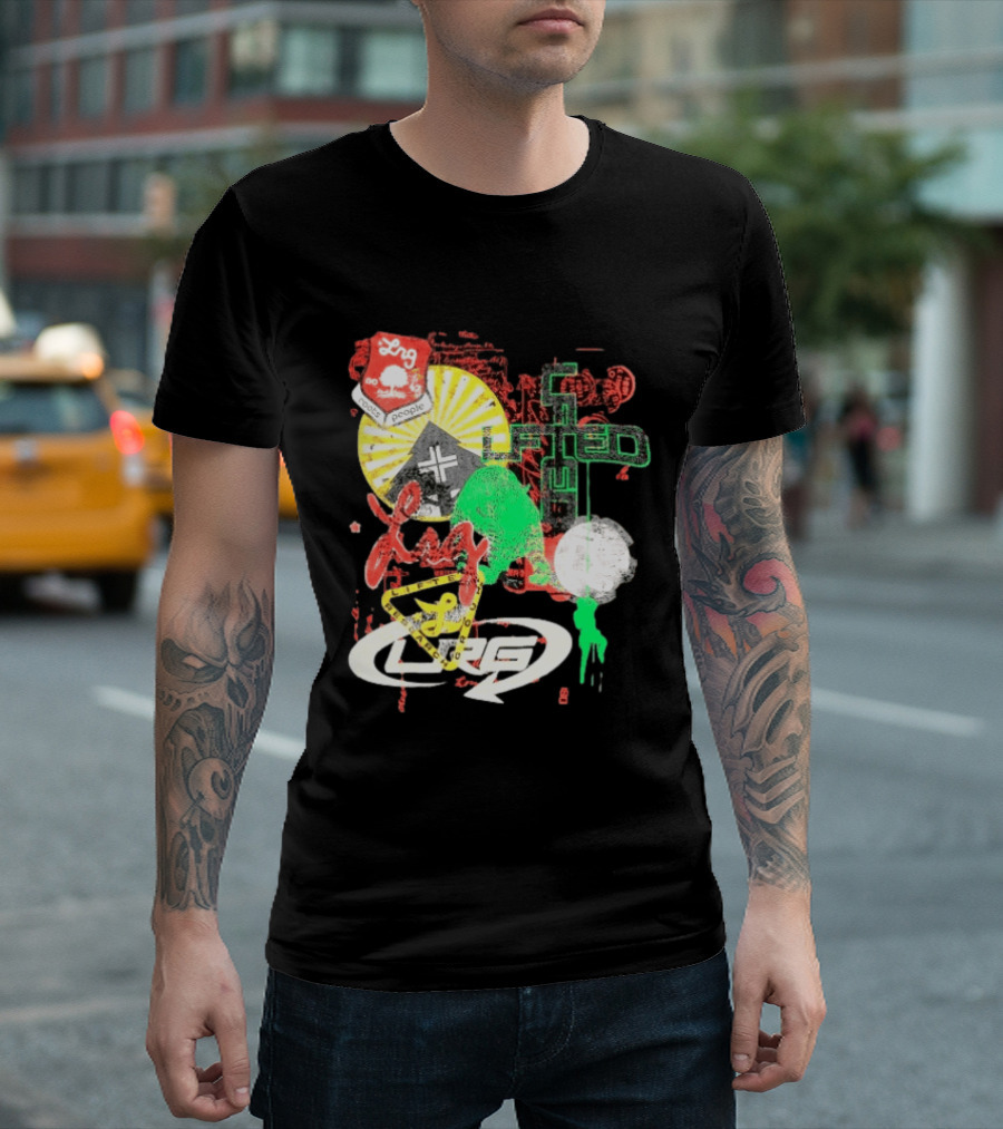 Lifted Research Group LRG Mashup Rockin People LRG Tag Nature T-Shirt