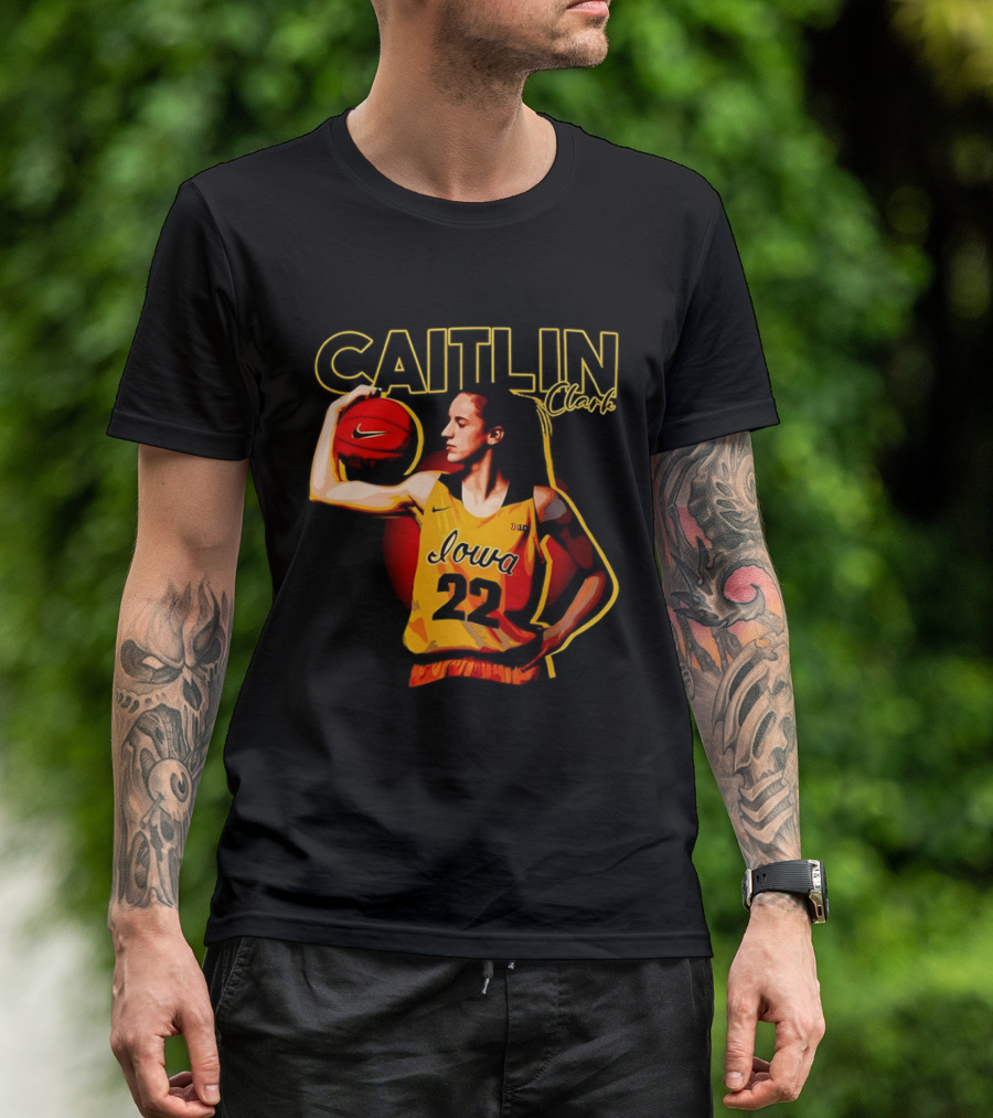 Caitlin Clark Iowa Basketball 22 Nike T-Shirt