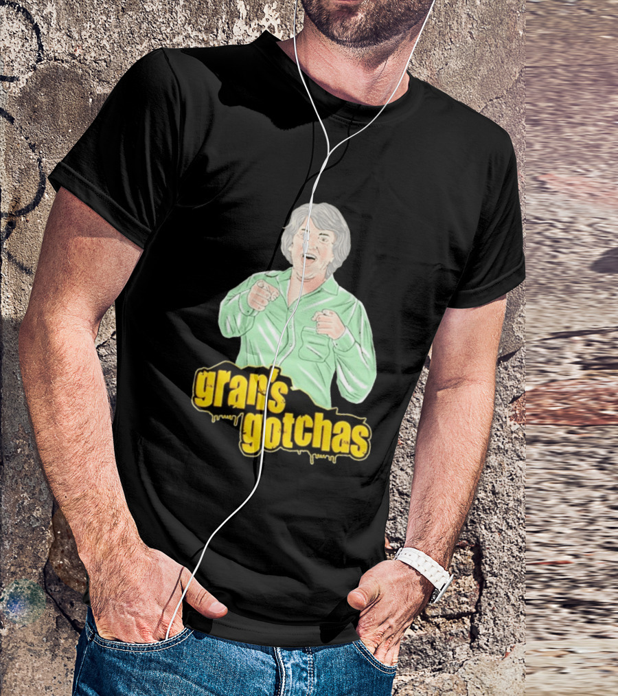 Gran's Gotchas Hilarious Moments With Playful Gesture Image T-Shirt