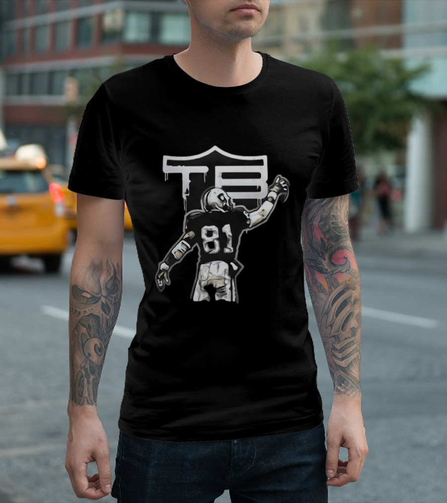 Las Vegas Raiders Mr. R8R 81 TB Football T-Shirt