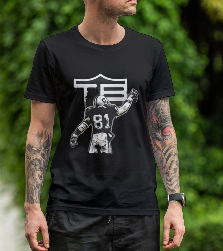 Las Vegas Raiders Mr. R8R 81 TB Football T-Shirt