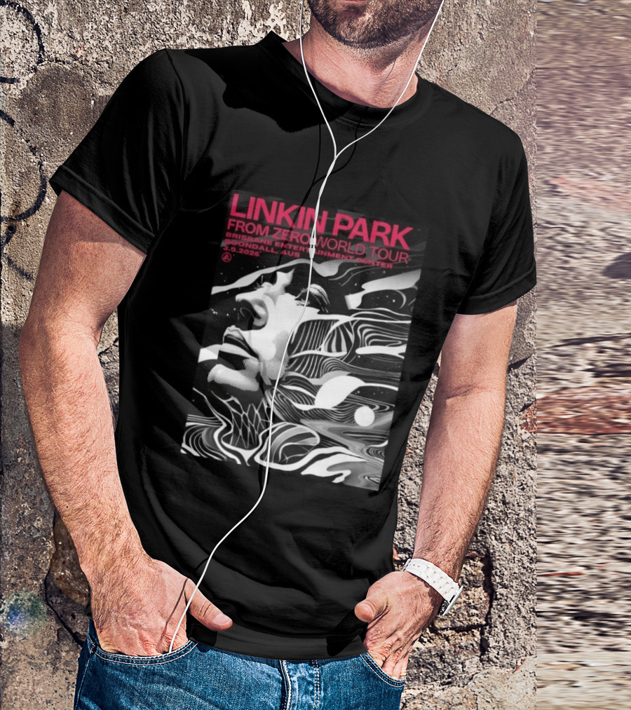 Linkin Park From Zero World Tour Brisbane Entertainment Center Boondall Australia March 3 2026 T-Shirt