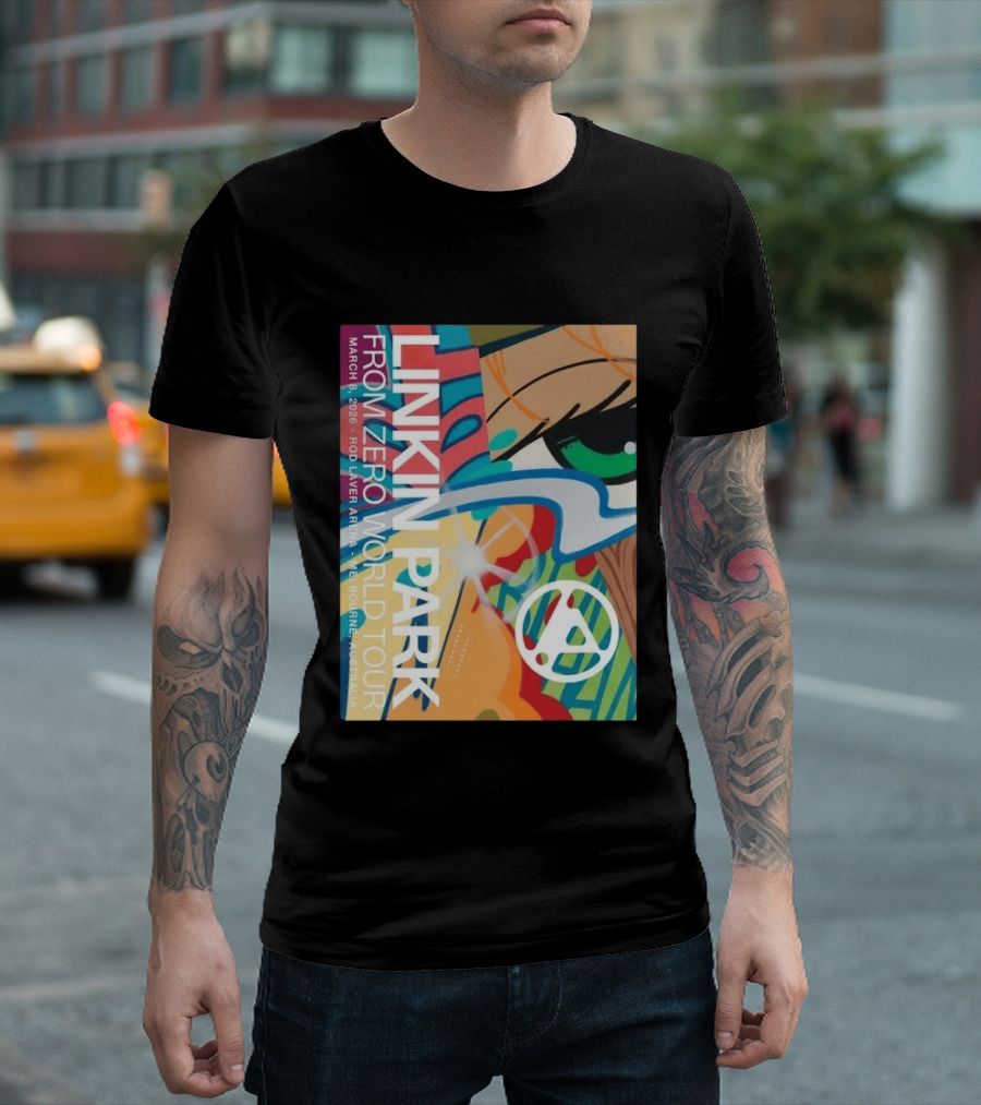Linkin Park From Zero World Tour Rod Laver Arena Melbourne Australia March 8 2026 T-Shirt