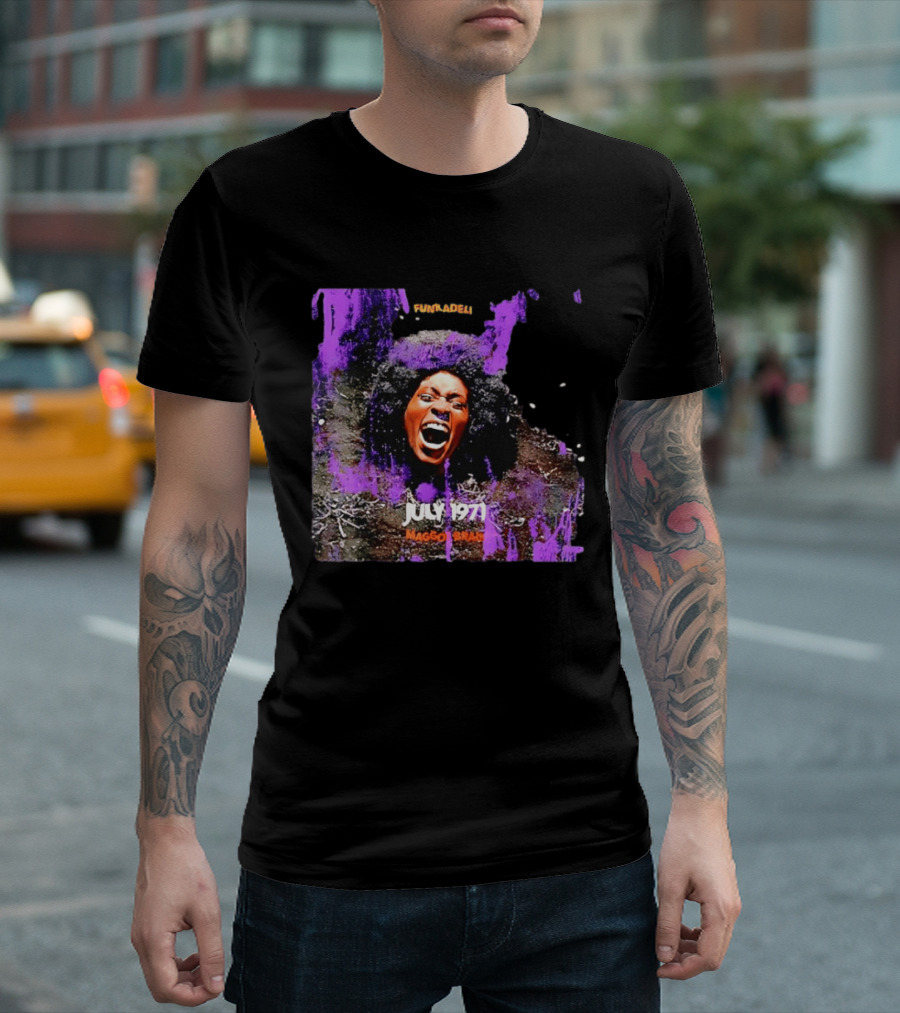 July 1971 Funkadelic Maggot Brain Album Cover T-Shirt