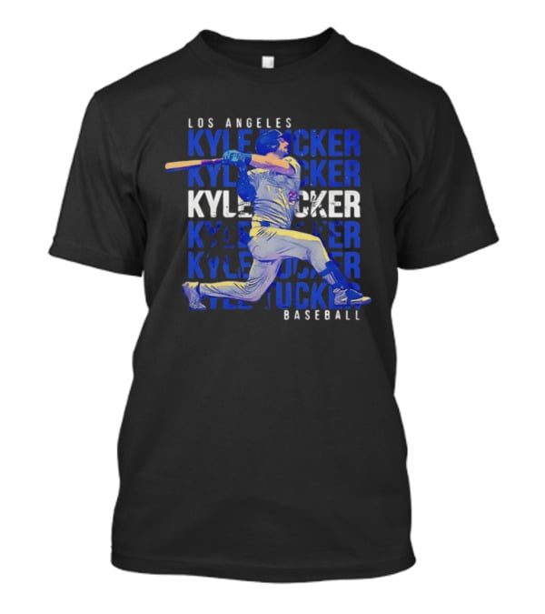 Los Angeles Kyle Tucker Baseball Dodgers Name Repeat T-Shirt