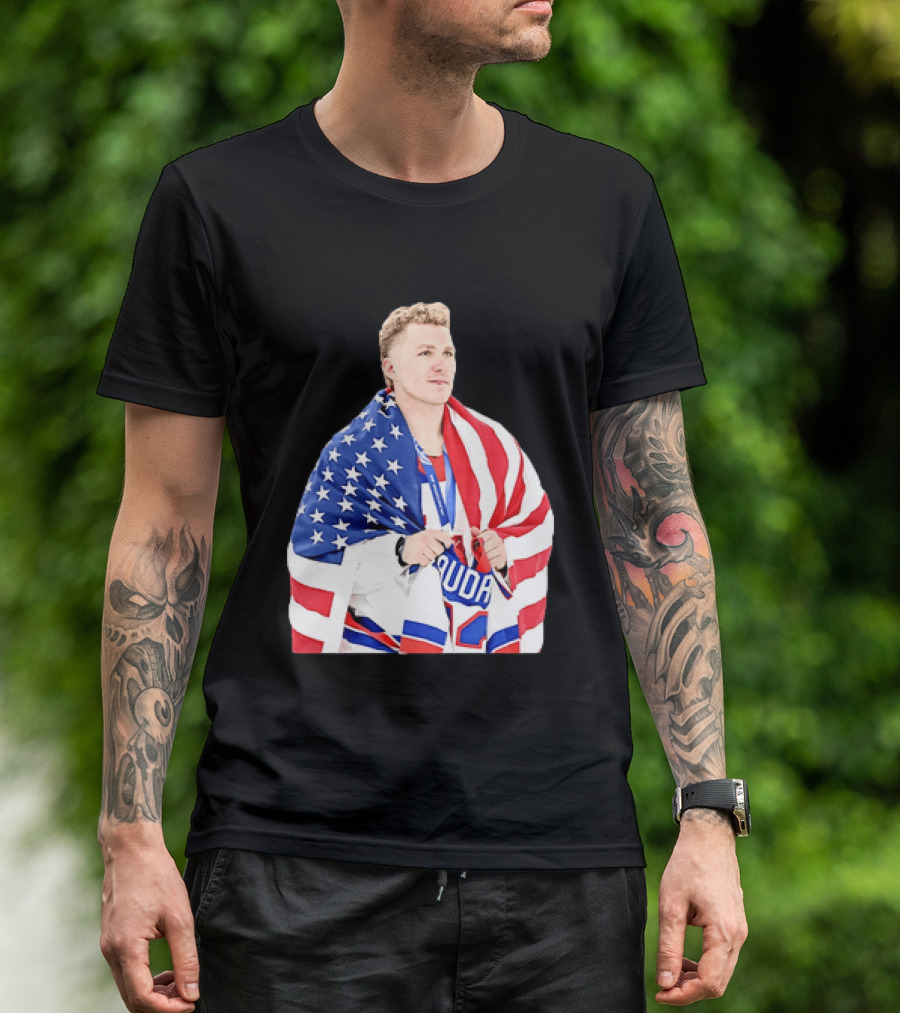 Matthew Tkachuk Team USA 2026 Milano Cortina Winter Olympics Golden Goal T-Shirt