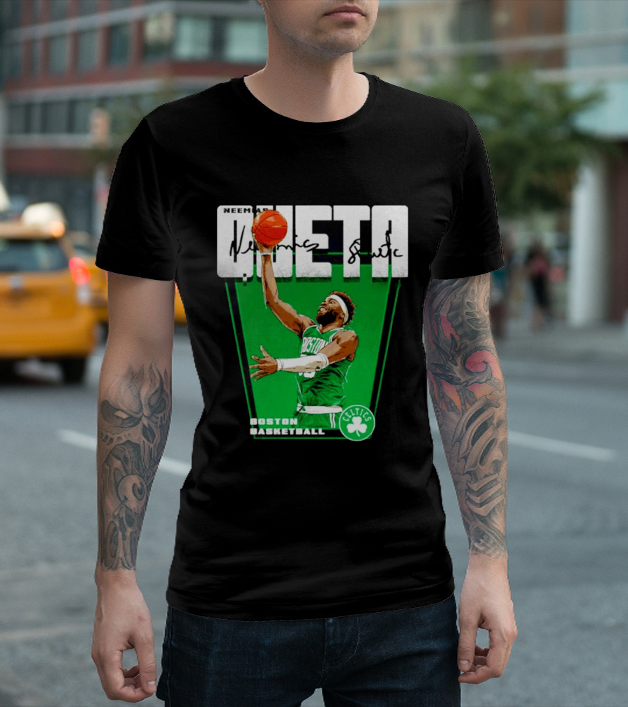 Neemias Queta Boston Celtics Basketball Celtics T-Shirt