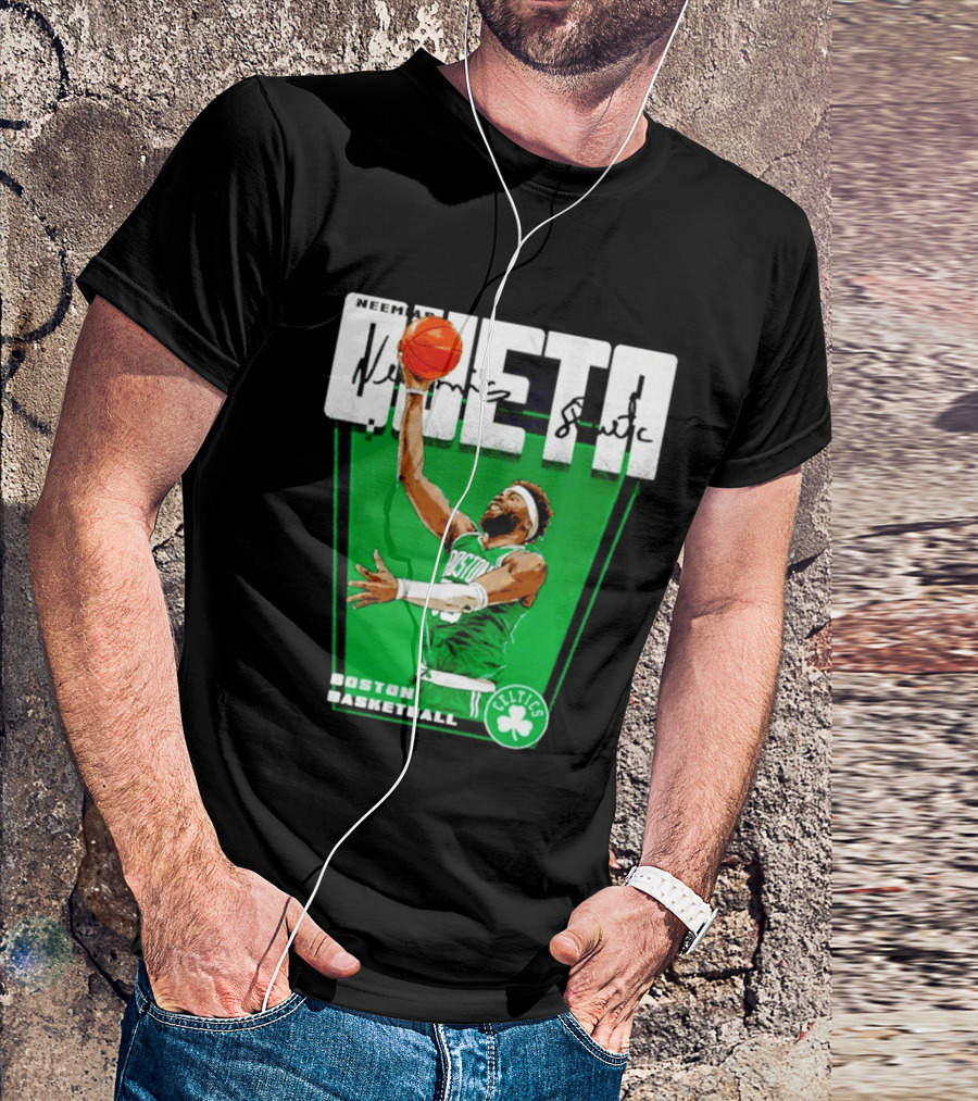 Neemias Queta Boston Celtics Basketball Celtics T-Shirt
