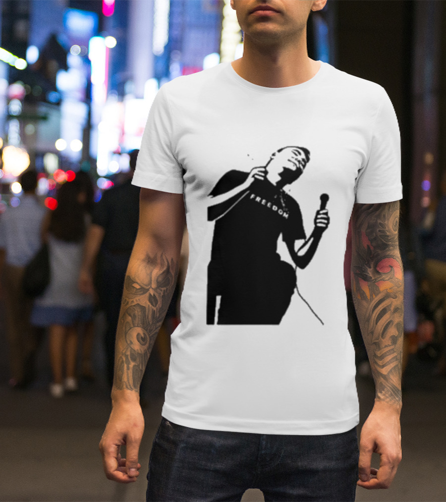 Charlie Kirk Shooting Freedom History Moment T-Shirt