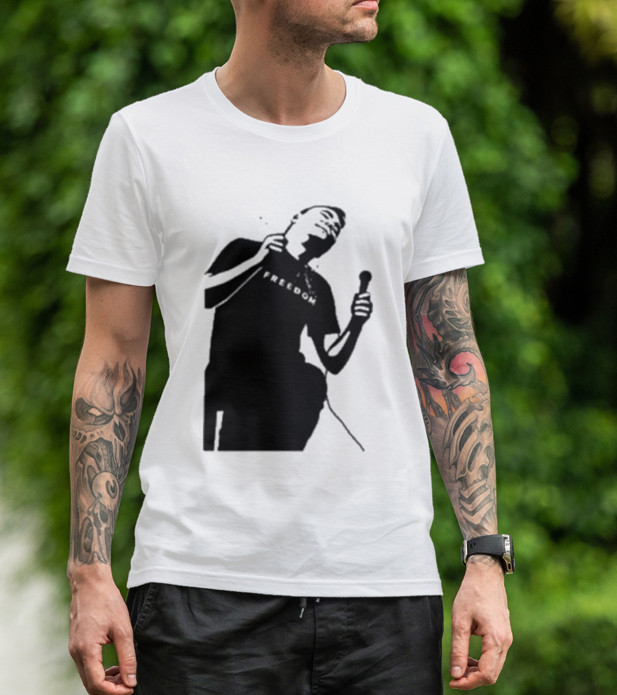 Charlie Kirk Shooting Freedom History Moment T-Shirt