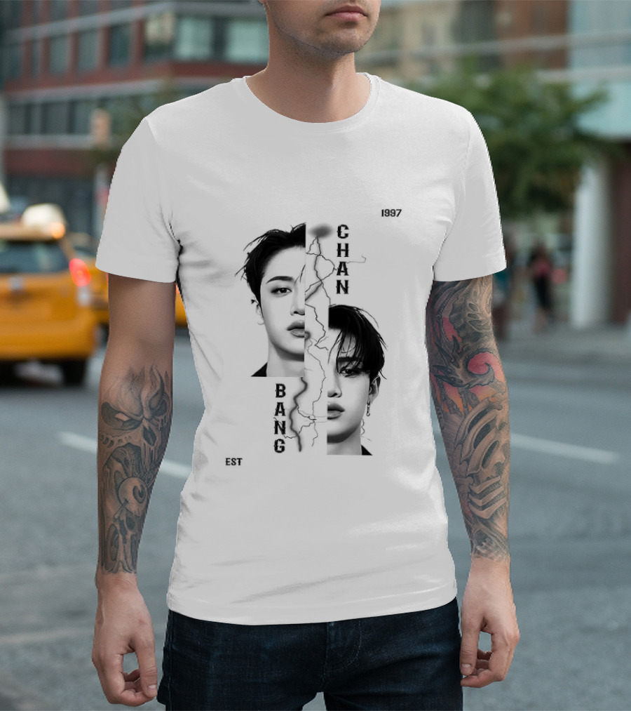 Bang Chan Est 1997 Face Lighting T-Shirt