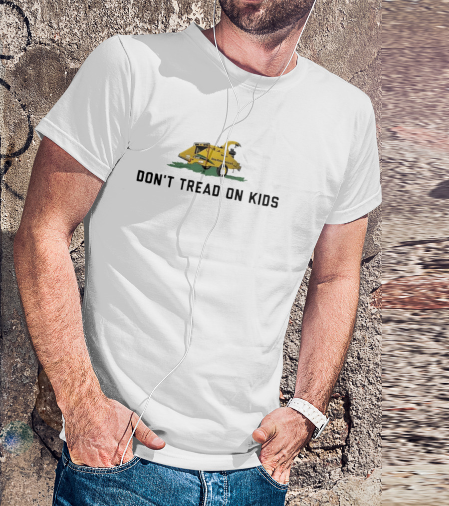 Don't Tread On Kids Woodchipper Tree Stump Evolution T-Shirt