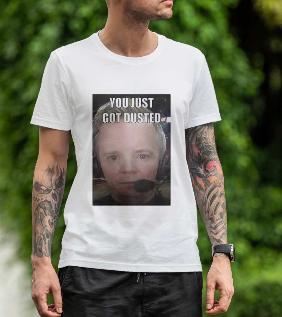 You Just Got Dusted Dusty May Michigan Wolverines T-Shirt