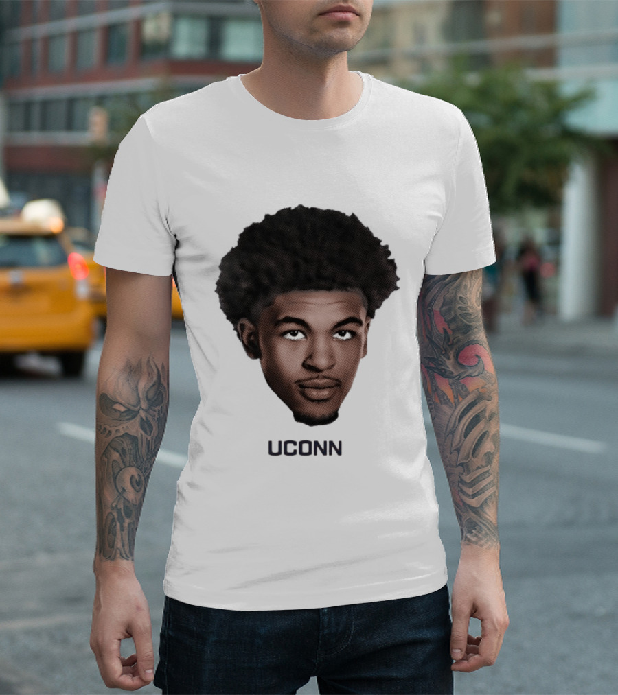 Jaylin Stewart Uconn Huskies Bobblehead T-Shirt