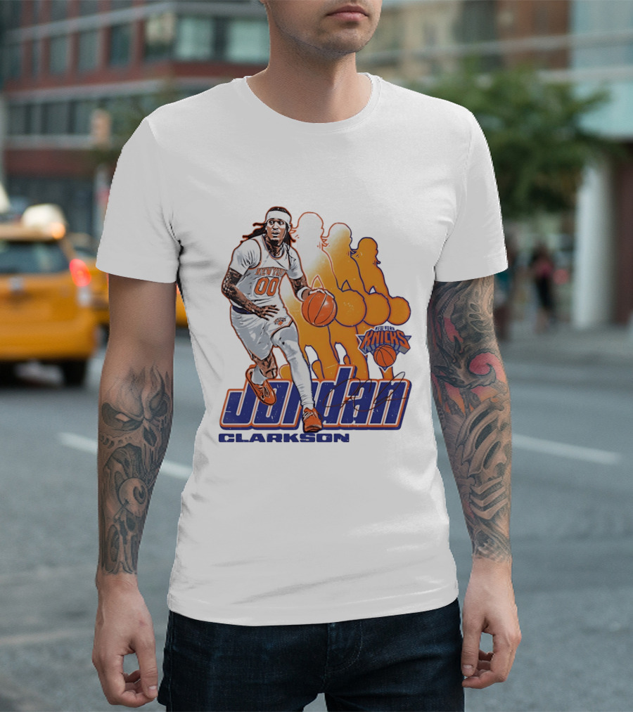 Jordan Clarkson New York Knicks Basketball Sports T-Shirt
