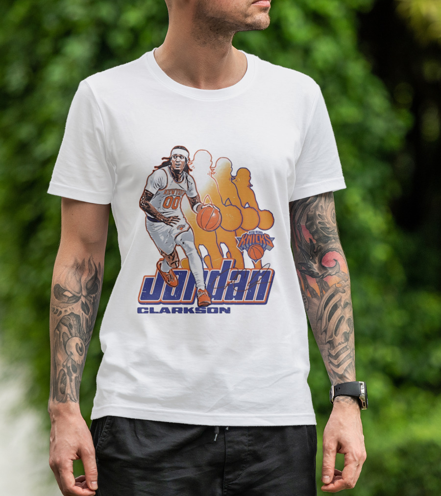 Jordan Clarkson New York Knicks Basketball Sports T-Shirt