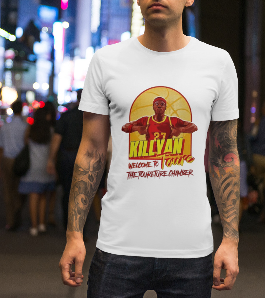 Welcome To Killyan Toure The Toureture Chamber 27 Iowa State Cyclones Basketball T-Shirt