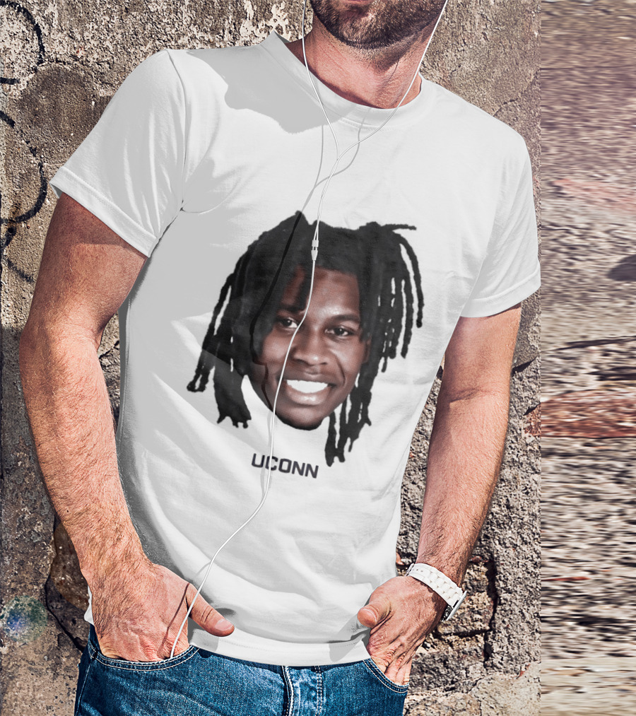 Malachi Smith Uconn Huskies Bobblehead T-Shirt