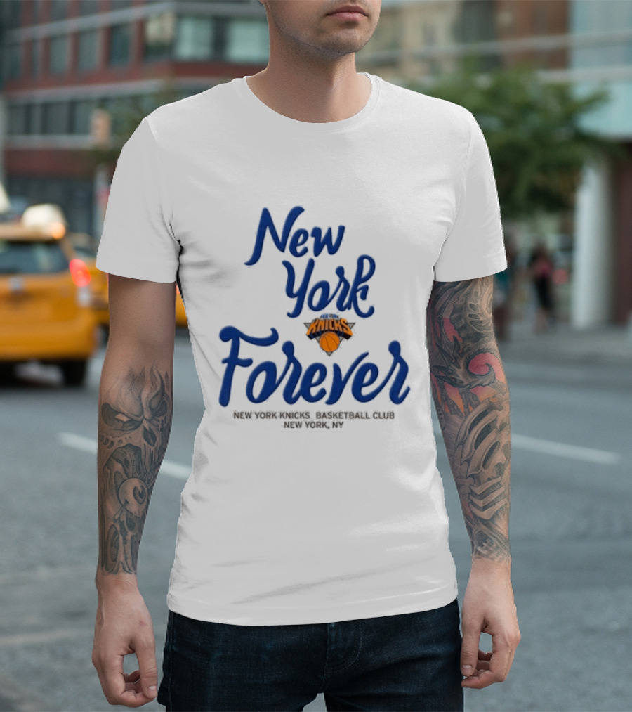 New York Knicks Forever Basketball Club Barfly Urban Knicks T-Shirt