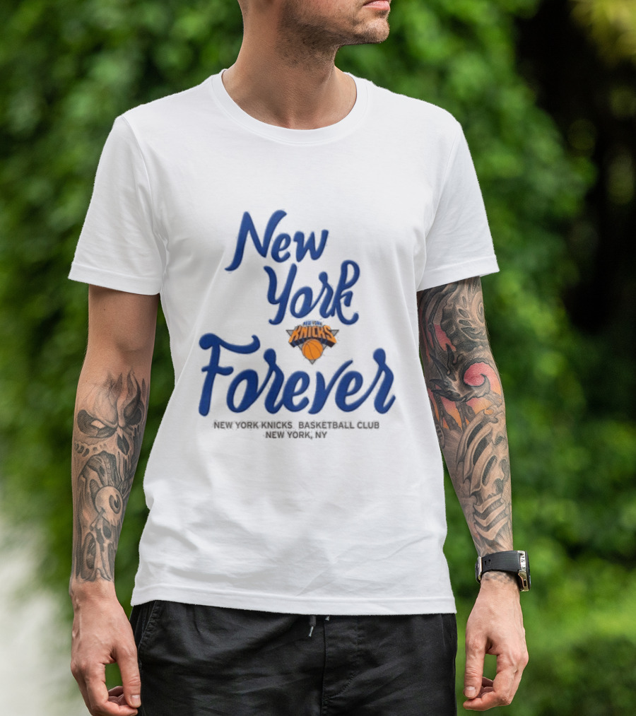 New York Knicks Forever Basketball Club Barfly Urban Knicks T-Shirt