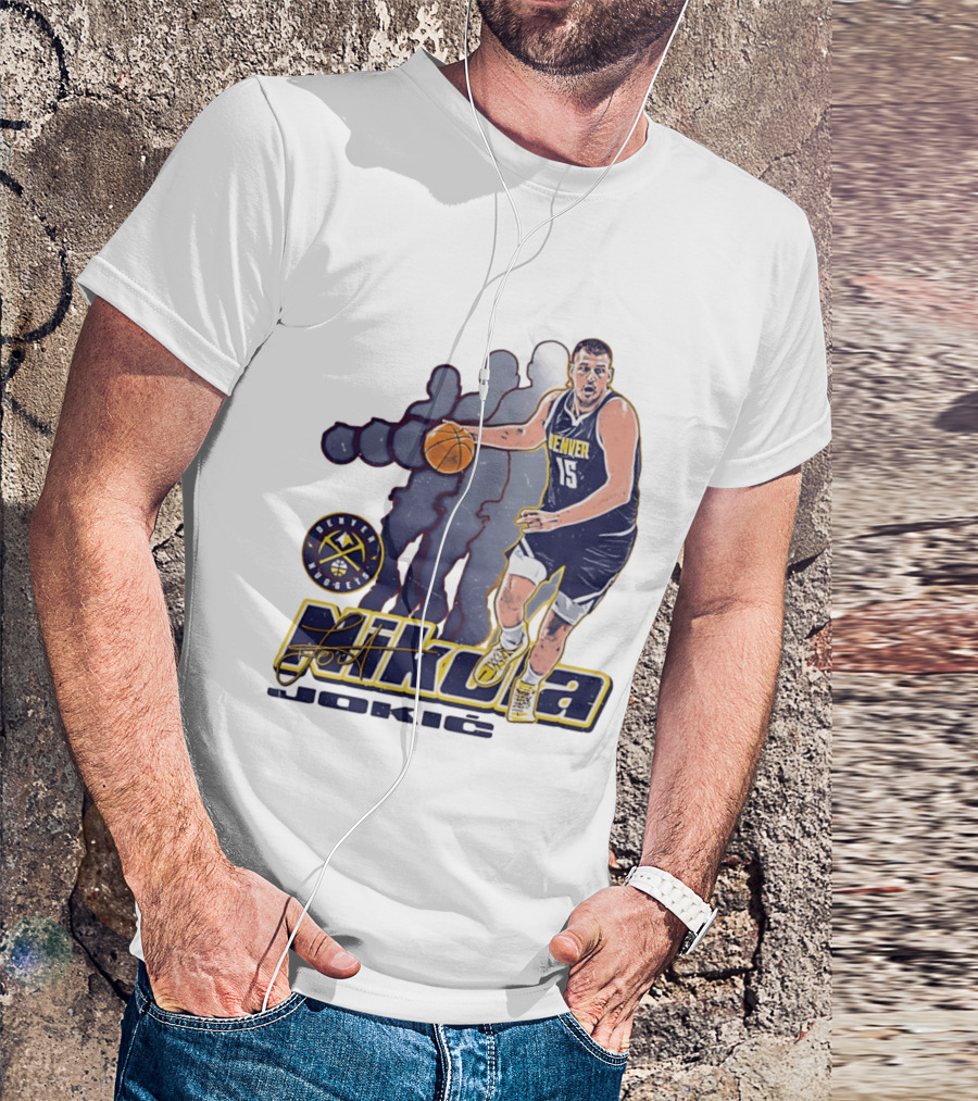 Denver Nuggets Nikola Jokic Basketball Player 15 T-Shirt