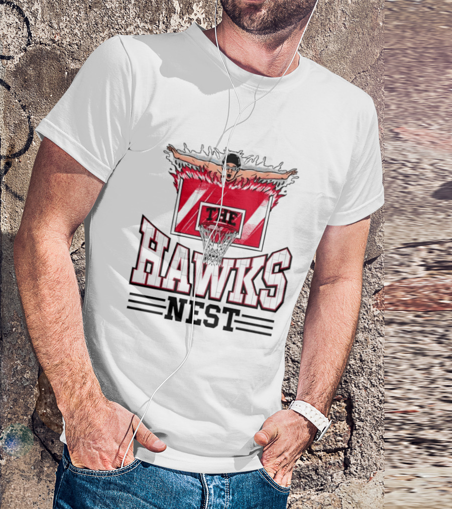 The Hawks Nest Basketball Swimming Combo T-Shirt