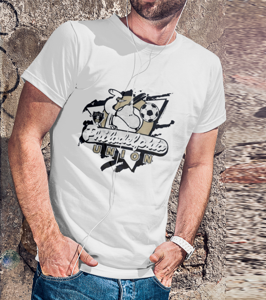 Snoopy Philadelphia Union Soccer Collaboration T-Shirt